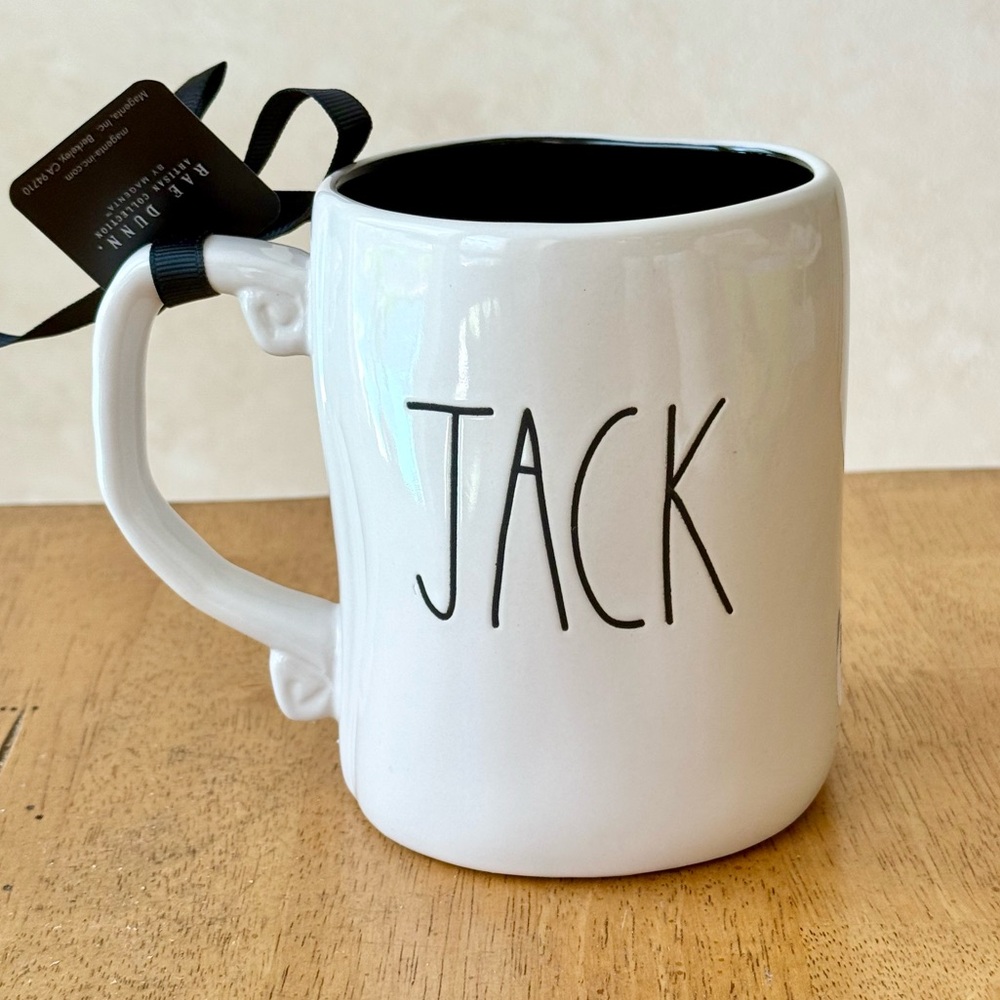Rae Dunn x Disney Nightmare Before Christmas JACK Double Sided Mug NEW! - Picture 3 of 4